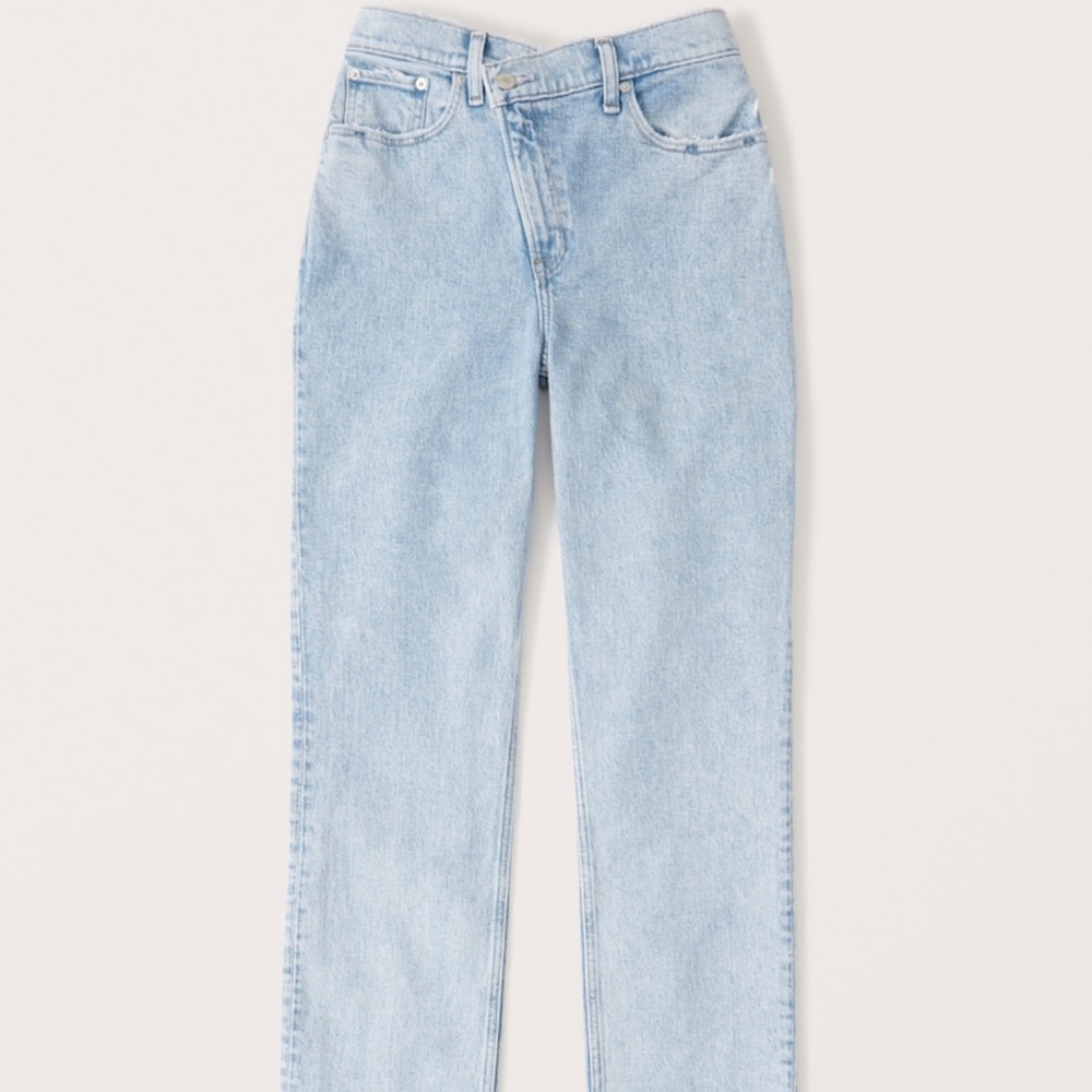 Abercrombie & Fitch criss cross jeans